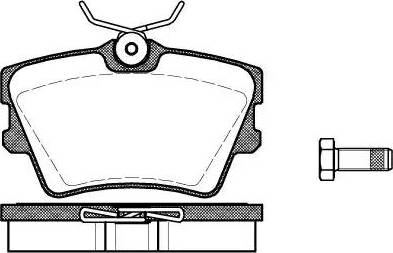 Dr!ve+ DP1010.10.0807 - Kit de plaquettes de frein, frein à disque cwaw.fr