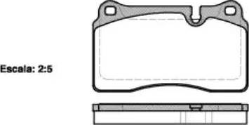 Dr!ve+ DP1010.10.0349 - Kit de plaquettes de frein, frein à disque cwaw.fr