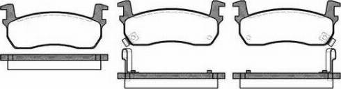 Dr!ve+ DP1010.10.0366 - Kit de plaquettes de frein, frein à disque cwaw.fr