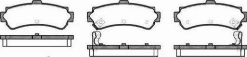 Dr!ve+ DP1010.10.0336 - Kit de plaquettes de frein, frein à disque cwaw.fr