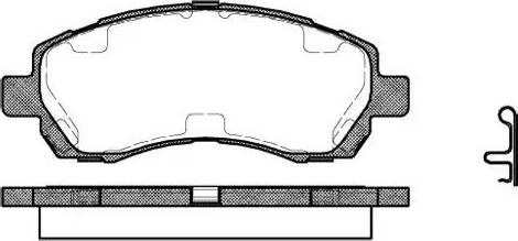 Dr!ve+ DP1010.10.0338 - Kit de plaquettes de frein, frein à disque cwaw.fr