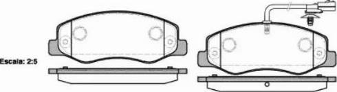 Dr!ve+ DP1010.10.0324 - Kit de plaquettes de frein, frein à disque cwaw.fr