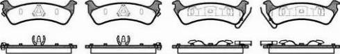 Dr!ve+ DP1010.10.0322 - Kit de plaquettes de frein, frein à disque cwaw.fr