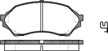 Dr!ve+ DP1010.10.0290 - Kit de plaquettes de frein, frein à disque cwaw.fr