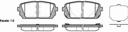 Dr!ve+ DP1010.10.0297 - Kit de plaquettes de frein, frein à disque cwaw.fr