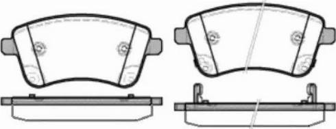 Dr!ve+ DP1010.10.0246 - Kit de plaquettes de frein, frein à disque cwaw.fr