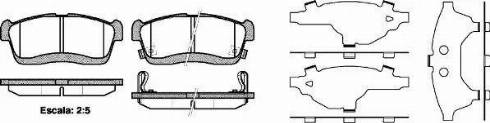 Dr!ve+ DP1010.10.0248 - Kit de plaquettes de frein, frein à disque cwaw.fr