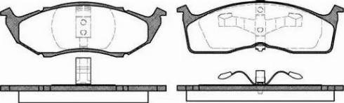 Dr!ve+ DP1010.10.0266 - Kit de plaquettes de frein, frein à disque cwaw.fr