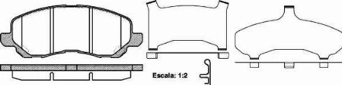 Dr!ve+ DP1010.10.0263 - Kit de plaquettes de frein, frein à disque cwaw.fr