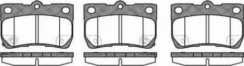 Dr!ve+ DP1010.10.0218 - Kit de plaquettes de frein, frein à disque cwaw.fr