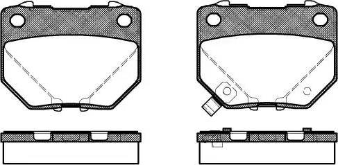 Dr!ve+ DP1010.10.0282 - Kit de plaquettes de frein, frein à disque cwaw.fr