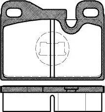 Dr!ve+ DP1010.10.0287 - Kit de plaquettes de frein, frein à disque cwaw.fr