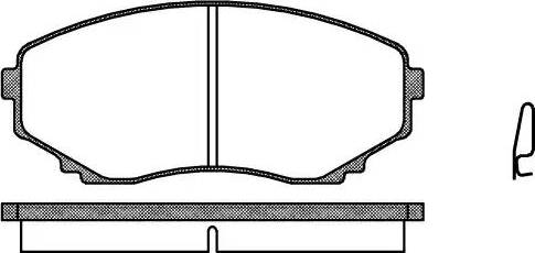 Dr!ve+ DP1010.10.0234 - Kit de plaquettes de frein, frein à disque cwaw.fr