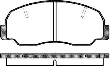 Dr!ve+ DP1010.10.0275 - Kit de plaquettes de frein, frein à disque cwaw.fr