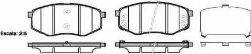 Dr!ve+ DP1010.10.0276 - Kit de plaquettes de frein, frein à disque cwaw.fr