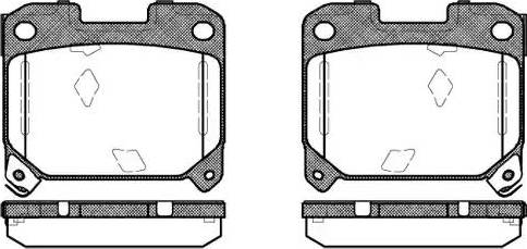 Dr!ve+ DP1010.10.0745 - Kit de plaquettes de frein, frein à disque cwaw.fr