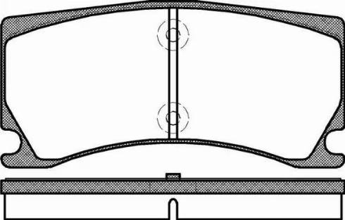 Dr!ve+ DP1010.10.0701 - Kit de plaquettes de frein, frein à disque cwaw.fr