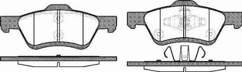 Dr!ve+ DP1010.10.0710 - Kit de plaquettes de frein, frein à disque cwaw.fr