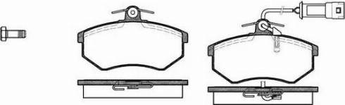 Dr!ve+ DP1010.10.0789 - Kit de plaquettes de frein, frein à disque cwaw.fr