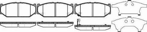 Dr!ve+ DP1010.10.0784 - Kit de plaquettes de frein, frein à disque cwaw.fr