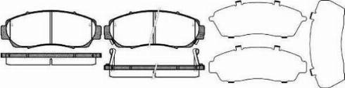 Dr!ve+ DP1010.10.0779 - Kit de plaquettes de frein, frein à disque cwaw.fr