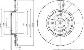 Dr!ve+ DP1010.11.0595 - Disque de frein cwaw.fr