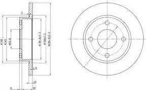 Dr!ve+ DP1010.11.0086 - Disque de frein cwaw.fr