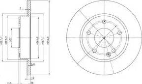 Dr!ve+ DP1010.11.0152 - Disque de frein cwaw.fr