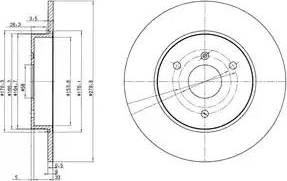 Dr!ve+ DP1010.11.0188 - Disque de frein cwaw.fr