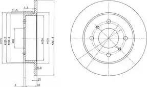 Dr!ve+ DP1010.11.0123 - Disque de frein cwaw.fr