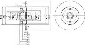 Dr!ve+ DP1010.11.0869 - Disque de frein cwaw.fr