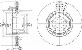 BENDIX 521845 - Disque de frein cwaw.fr