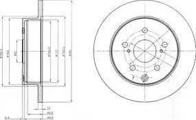 Dr!ve+ DP1010.11.0269 - Disque de frein cwaw.fr