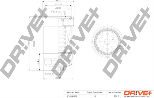 Dr!ve+ DP1110.13.0279 - Filtre à carburant cwaw.fr