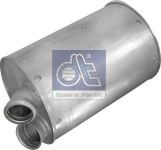 DT Spare Parts 5.11008 - Pot de détente / silencieux arrière cwaw.fr