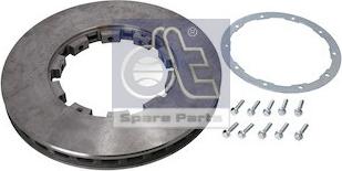 DT Spare Parts 5.21221 - Disque de frein cwaw.fr