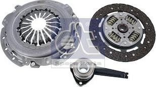 DT Spare Parts 6.93051 - Kit d'embrayage cwaw.fr