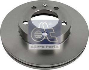 DT Spare Parts 6.61038 - Disque de frein cwaw.fr