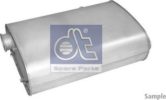 DT Spare Parts 6.37016 - Pot de détente / silencieux arrière cwaw.fr