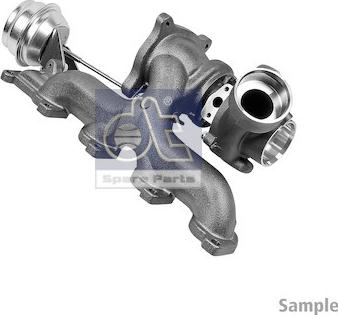 DT Spare Parts 11.19008 - Turbocompresseur, suralimentation cwaw.fr