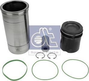 DT Spare Parts 1.33103 - Kit de réparation, Piston / Chemise de cylindre cwaw.fr