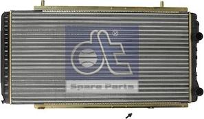 DT Spare Parts 12.17000 - Radiateur, refroidissement du moteur cwaw.fr