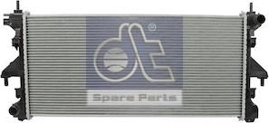 DT Spare Parts 12.17002 - Radiateur, refroidissement du moteur cwaw.fr