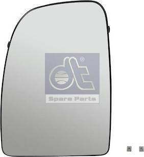 DT Spare Parts 12.83403 - Verre de rétroviseur, rétroviseur extérieur cwaw.fr