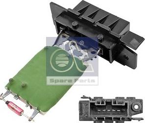 DT Spare Parts 12.77120 - Résistance, pulseur d'air habitacle cwaw.fr