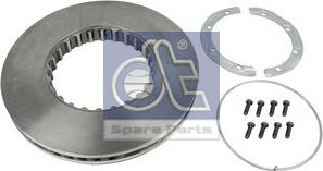 DT Spare Parts 2.40550 - Disque de frein cwaw.fr