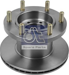 DT Spare Parts 7.36017 - Disque de frein cwaw.fr