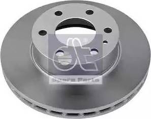 DT Spare Parts 7.36034 - Disque de frein cwaw.fr