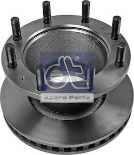 DT Spare Parts 7.36021 - Disque de frein cwaw.fr