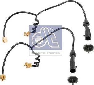 DT Spare Parts 7.36205 - Contact d'avertissement, usure des plaquettes de frein cwaw.fr